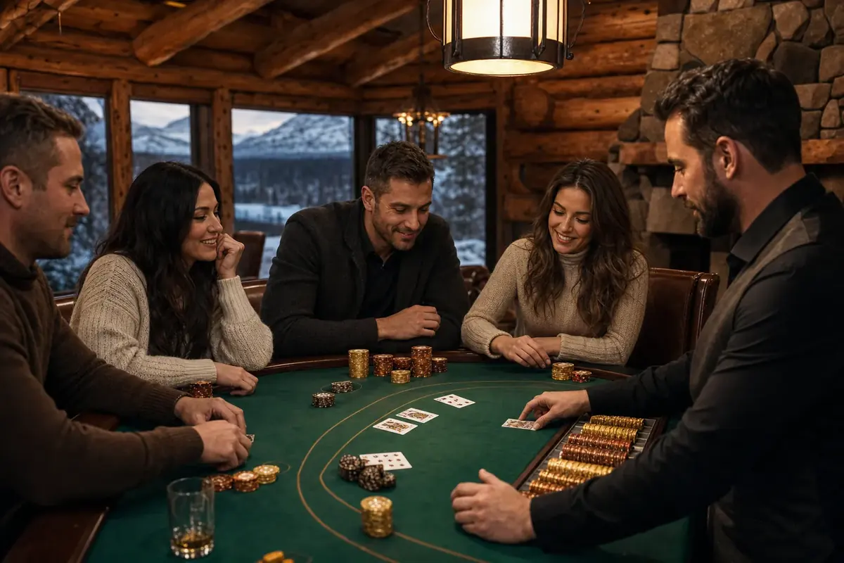 LeoVegas casino gaming table